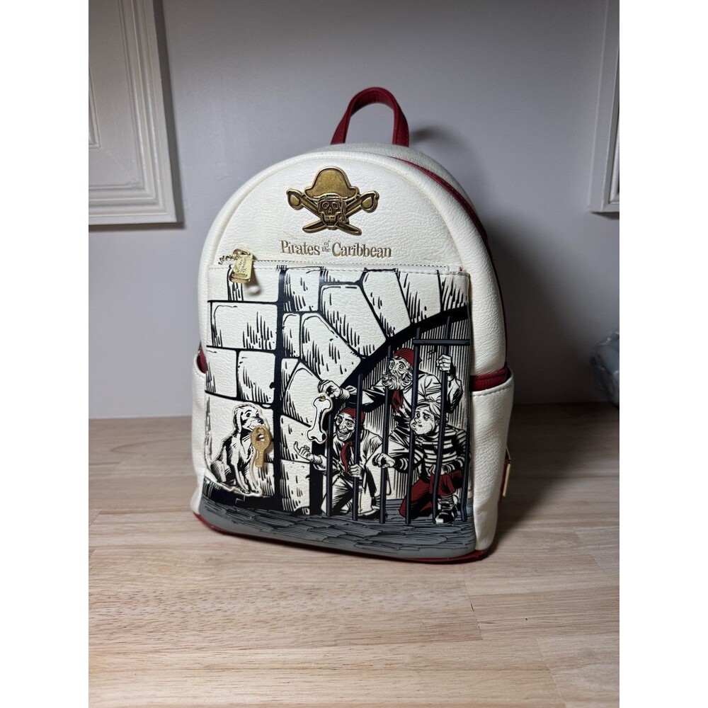 RARE Loungefly Disney Parks Pirates of the Caribbean Jail Scene Mini Backpack